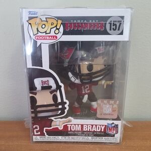 Funko Pop! NFL Figure Tom Brady With The Tampa Bay Buccaneers